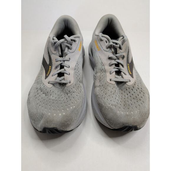 Brooks Adrenaline 24 GTS Men\'s Alloy/White/Gold Fusion size 9 Extra Wide 4E main image 8